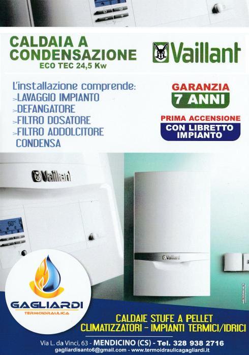 Gagliardi Gianpiero - Mendicino (CS) - Impianti idrici - Impianti termici - Impianti di condizionamento - Installazione autoclave, stufe e termo camino - Sostituzione e revisione caldaie - Gagliardi Santo